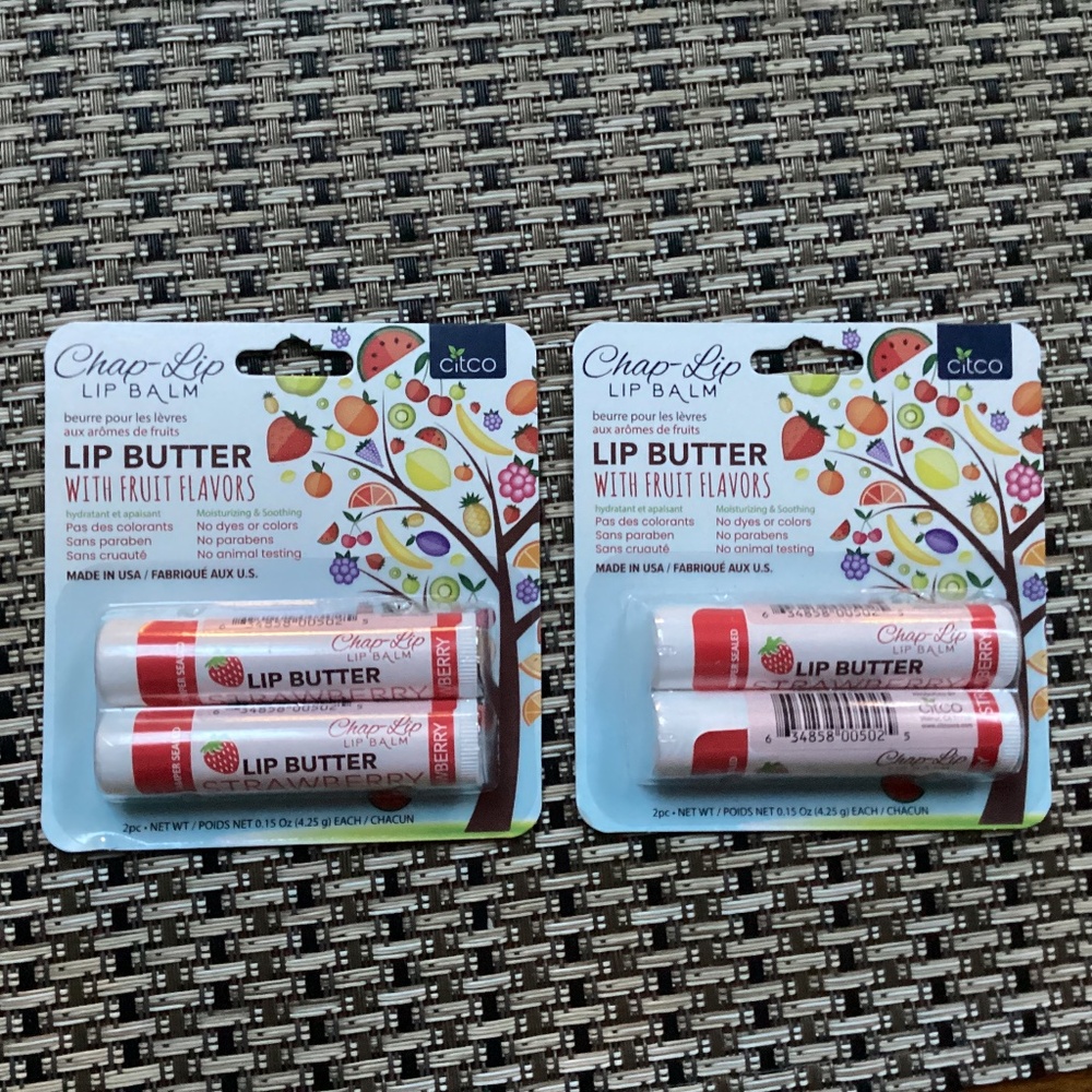 Chap-lip Lip Balm Bundle  New  2 packs